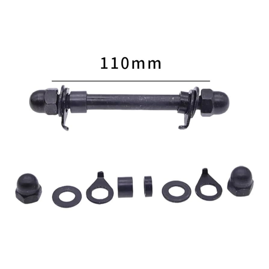 Amazon.co.jp: 自転車ホイールハブ車軸ネジ 110/145